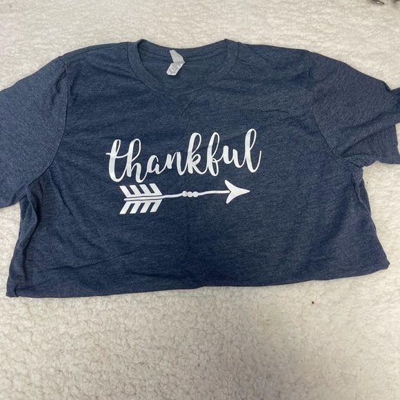 Bella Canvas Tops - Thankful Graphic Tee